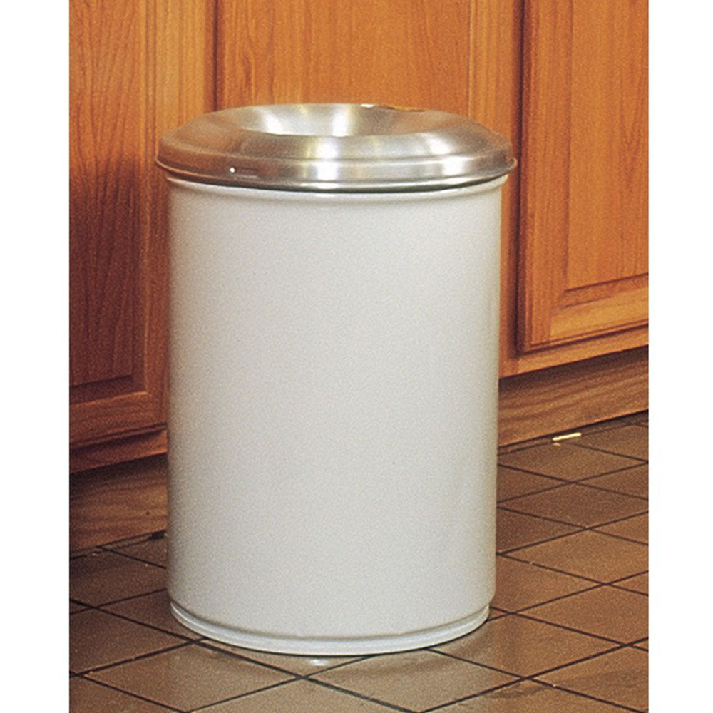 Justrite 30 Gallon, Cease-Fire® Waste Receptacle, Safety Drum Can With Aluminum Head
