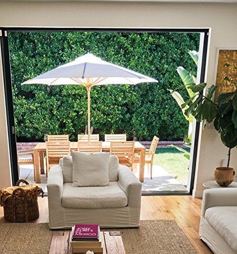 Royal Teak Collection UMBW 10-Foot Deluxe Umbrella, Navy