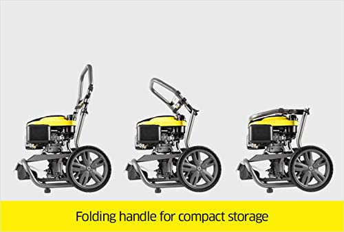 Karcher 11073840 G2900X Gas Powered Pressure Washer, Gray/Yellow