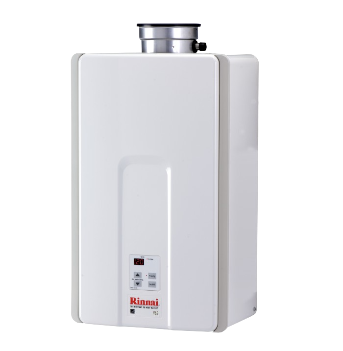 Rinnai V65iN 6.5 GPM Natural Gas WiFi Indoor Tankless Water Heater New