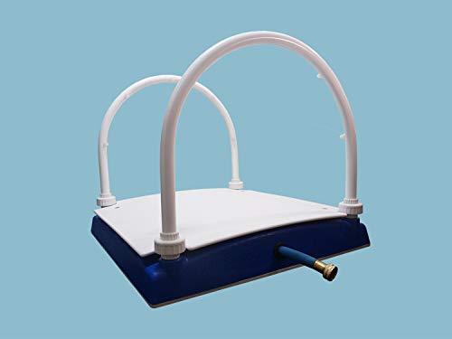 Surf Splash II - Automatic Foot Shower for Pool, Beach, RV, Boat & Boots. Automatic, Durable, Safe, Convenient, Hands-Free, Heavy-Duty, Easy-to-use, Efficient Dirt, Grass, & Sand Remover.