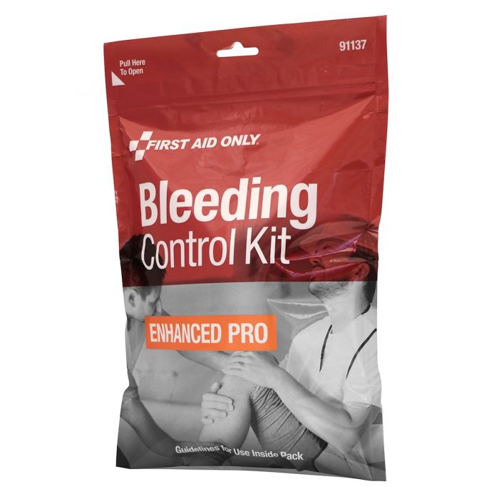 First Aid Only Enhanced Pro Bleeding Control Kit (Case of 2)