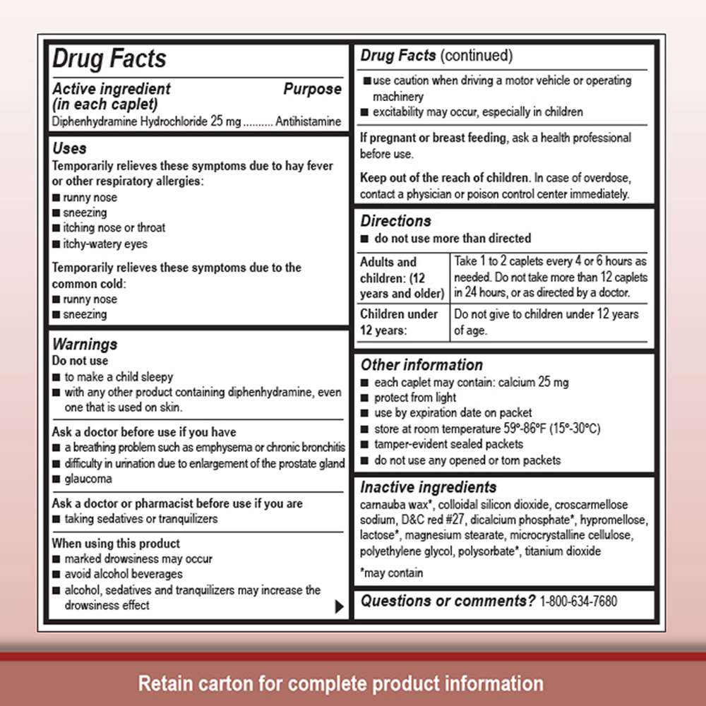 Medique Diphen Allergy Caplets