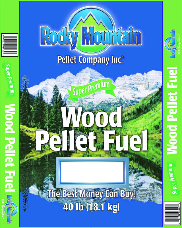 Rocky Mountain Wood Pellet Fuel Btu - 40 Lb. Bag