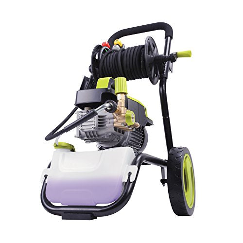 Sun Joe SPX9006-PRO 2.15 HP 1300 PSI 2 GPM Commercial Pressure Washer with Roll Cage and Hose Reel