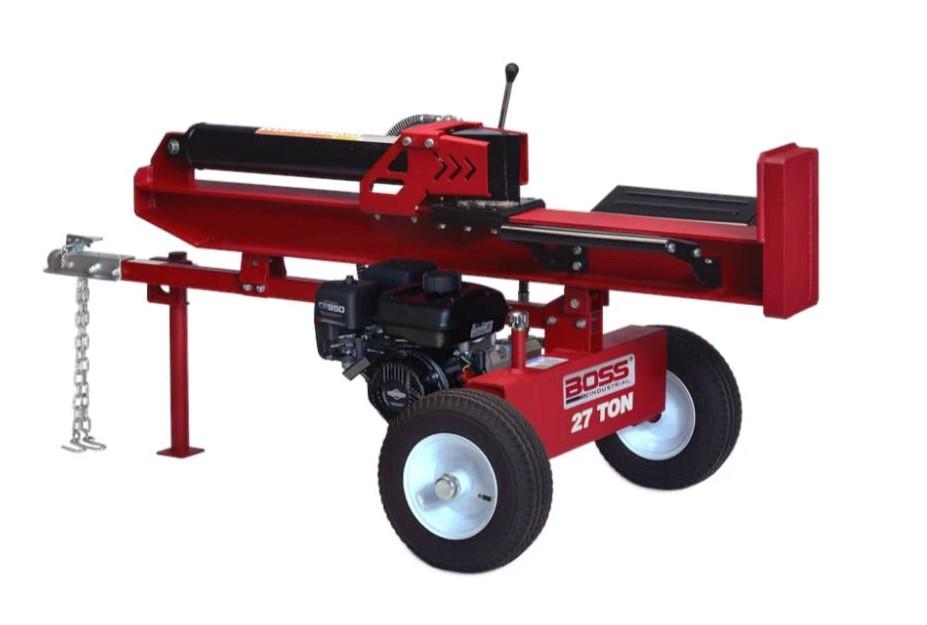 Boss Industrial WD27T Log Splitter 6.5 HP 4-Cycle Engine 27 Ton New