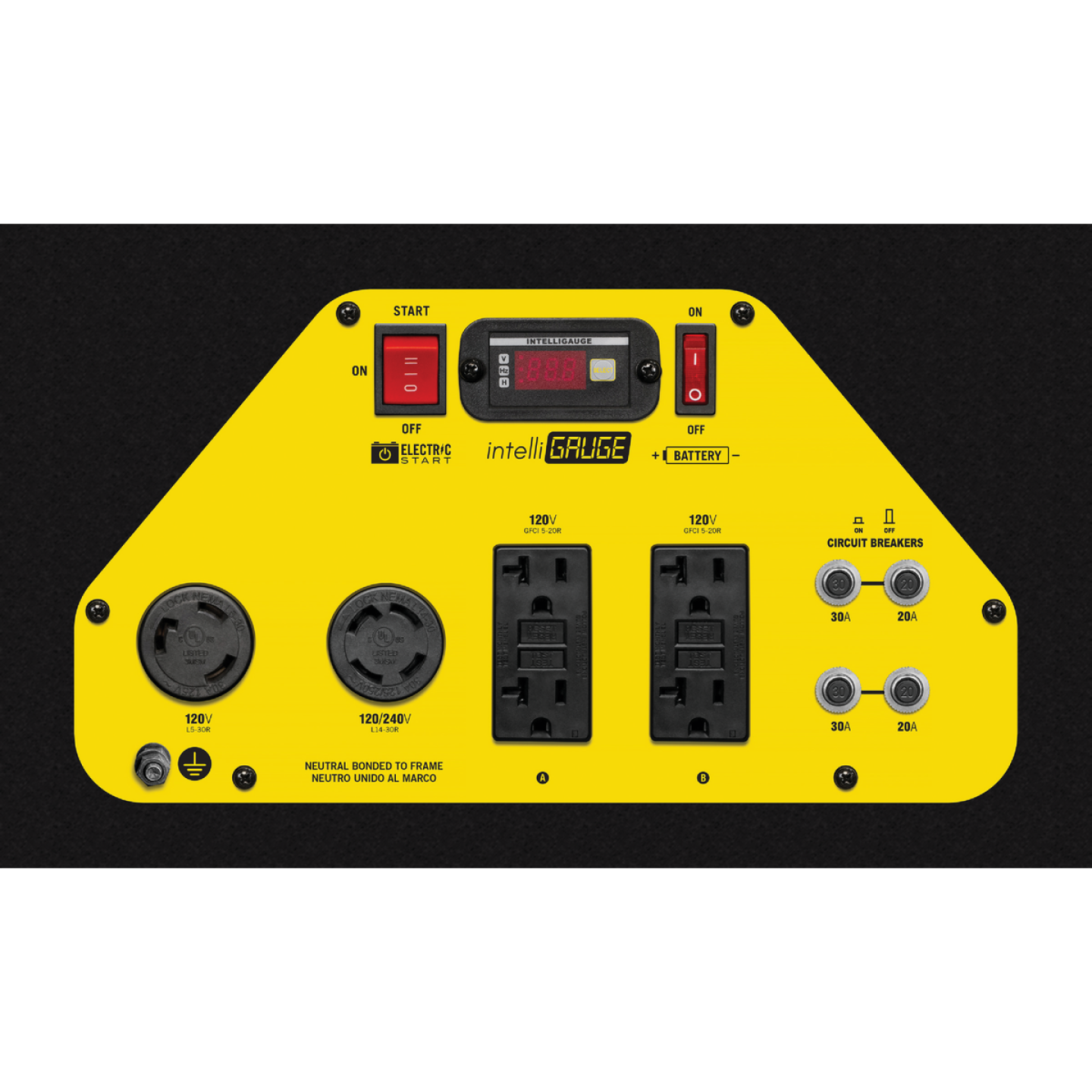 Champion 201040 7500W/9375W Electric Start Dual Fuel Generator New