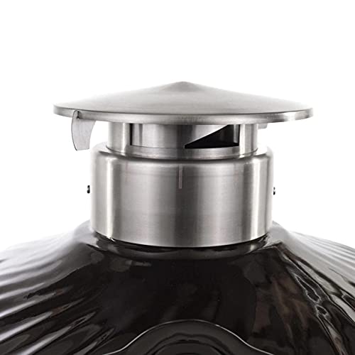 BBQGuys Signature 21-Inch Kamado Grill & Smoker - BBQ-K-24B