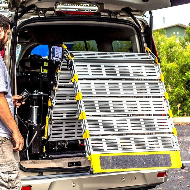 Roll-A-Ramp Powered Auto Fold™ Full-Size Van Ramp