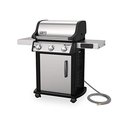Weber 47502401 Spirit SX-315 SS NG Natural Gas Grill, Stainless Steel