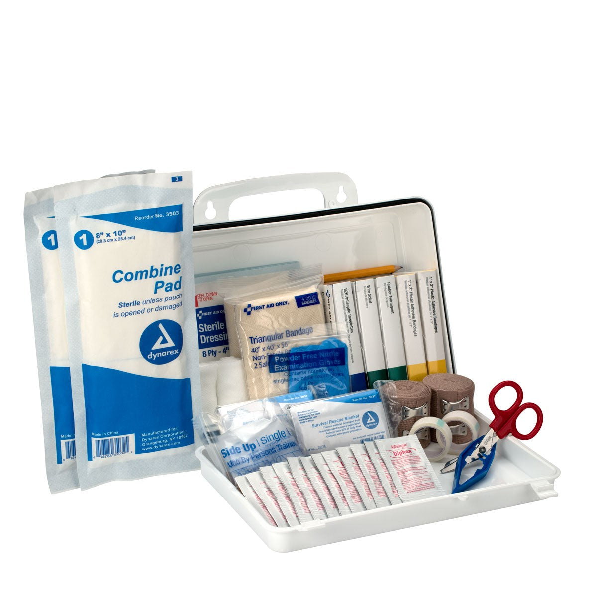 First Aid Only 25 Person Loggers First Aid Kit, Plastic Case (3 per order)