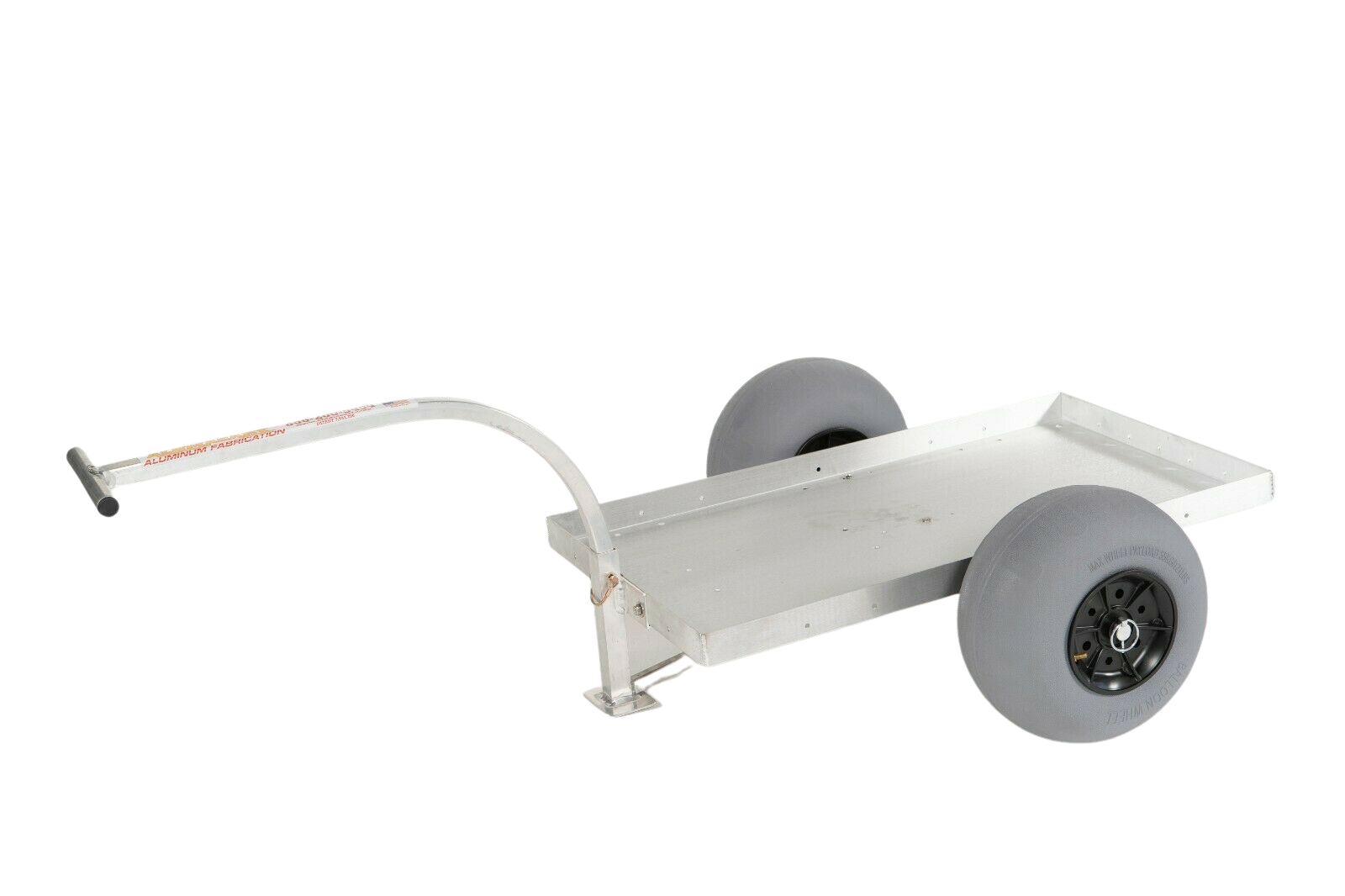 Alumacart 2-Wheel UV Deck Wagon With Balloon Beach Tires New