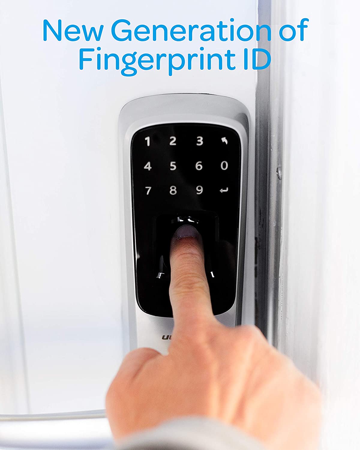 U-Tec UL3 BT (2nd Gen) Smart Lever Lock Satin Nickel New