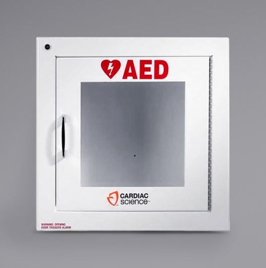 ZOLL AED Surface Mount Wall Cabinet with Alarm