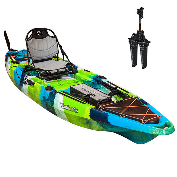 Vanhunks Zambezi 10ft Fin Drive Fishing Kayak