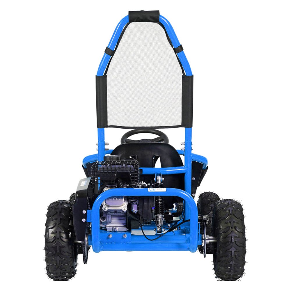 MotoTec Mud Monster Full Suspension Gas Powered 98cc Kids Go Kart