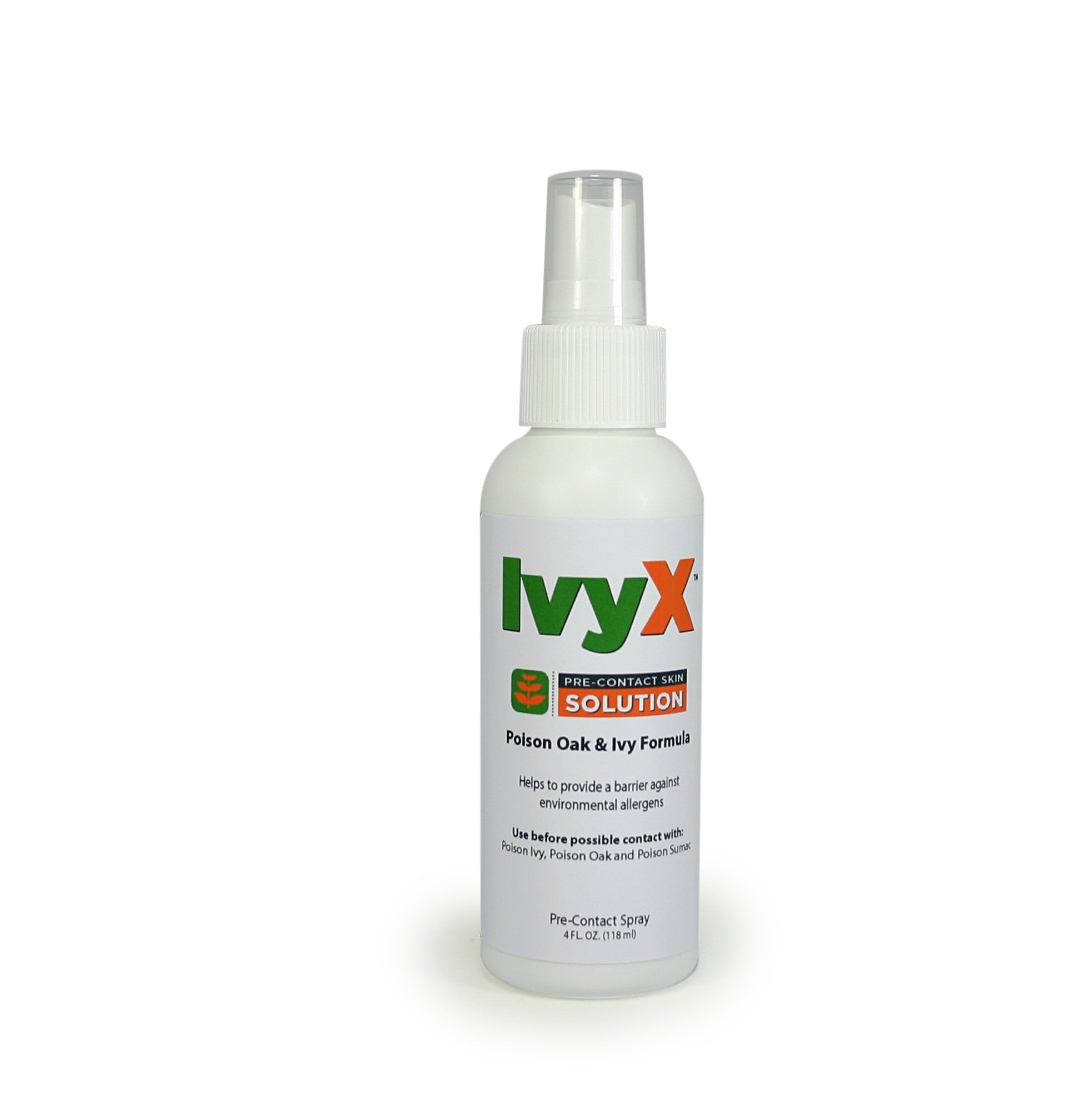First Aid only IvyX Pre-Contact Spray, 4 oz. Pump, Case of 12 (36 per order)