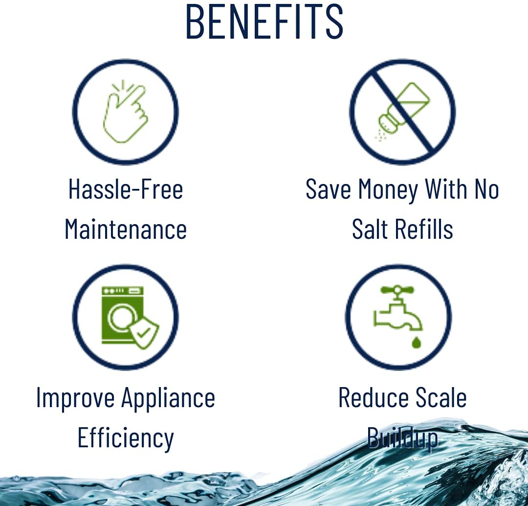 Pentair Pelican NS6-PUV-14 NaturSoft Water Softener Alternative with UV Salt-Free Technology New