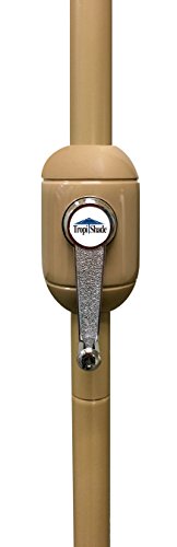 Tropishade 11' Sunbrella Patio Umbrella with Antique White Cover (681HC51)