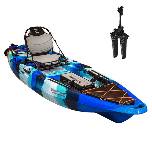Vanhunks Zambezi 10ft Fin Drive Fishing Kayak