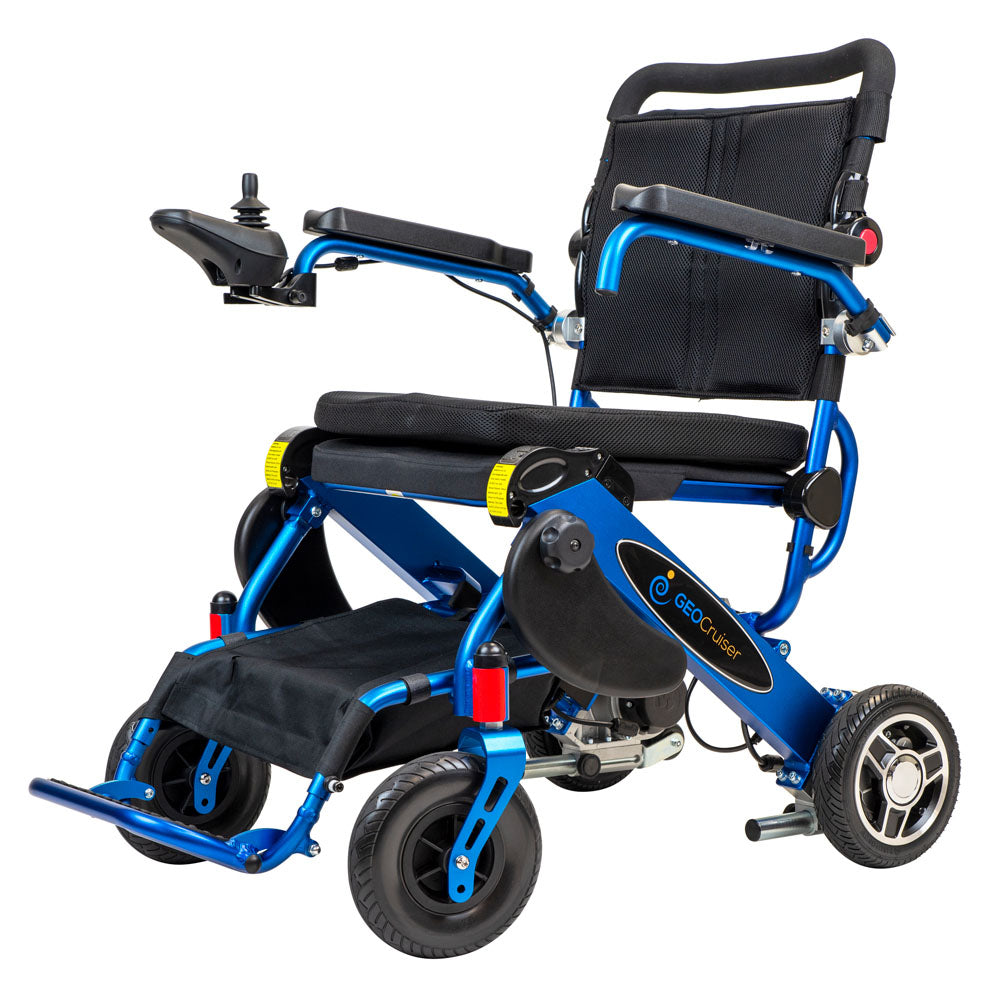 Geo Cruiser DX Lightweight Foldable Electric Wheelchair