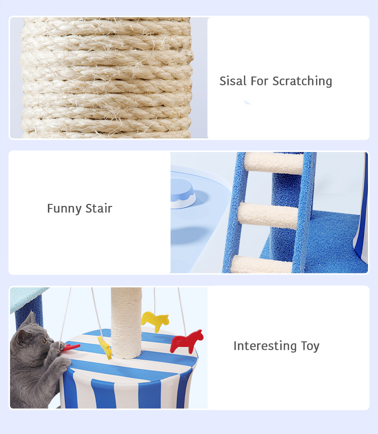 Aegean Sea Fairyland Cat Tree L