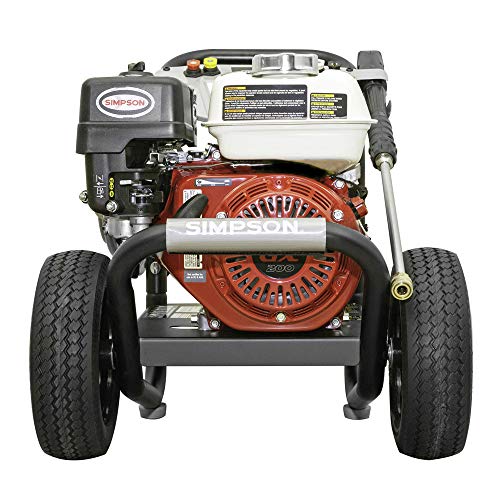 SIMPSON 61014 3500 PSI at 2.5 GPM Honda GX200 with AAA AX300 Axial Cam Pump Cold Water Professional Gas Pressure Washer