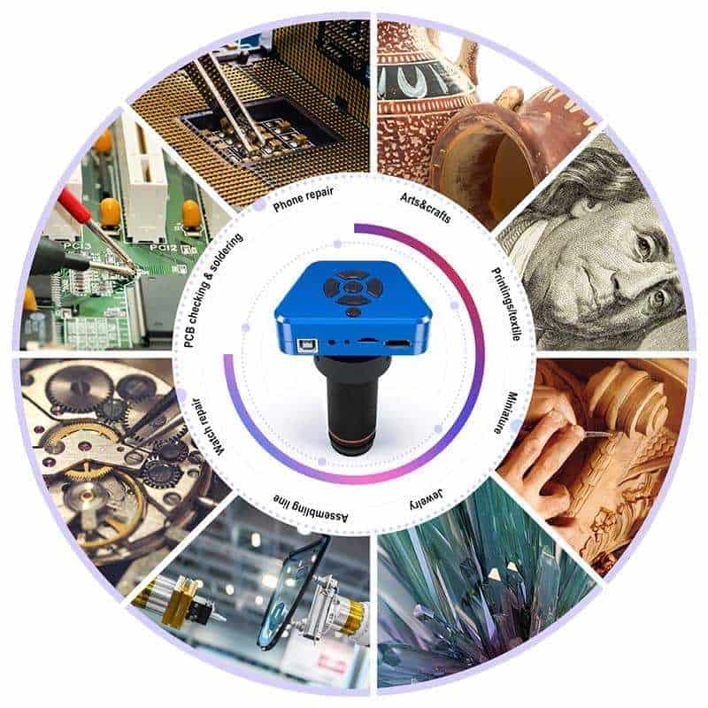 Andonstar AD1605 4K HDMI USB Digital 150X Video Microscope New