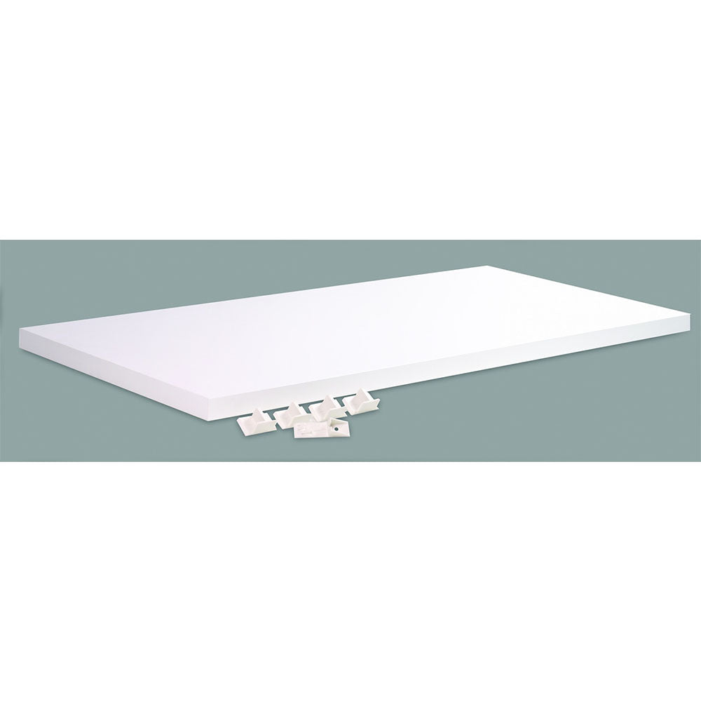 Justrite Wood Shelf With Clips For Wood Laminate Corrosives Safety Cabinet No. 24140