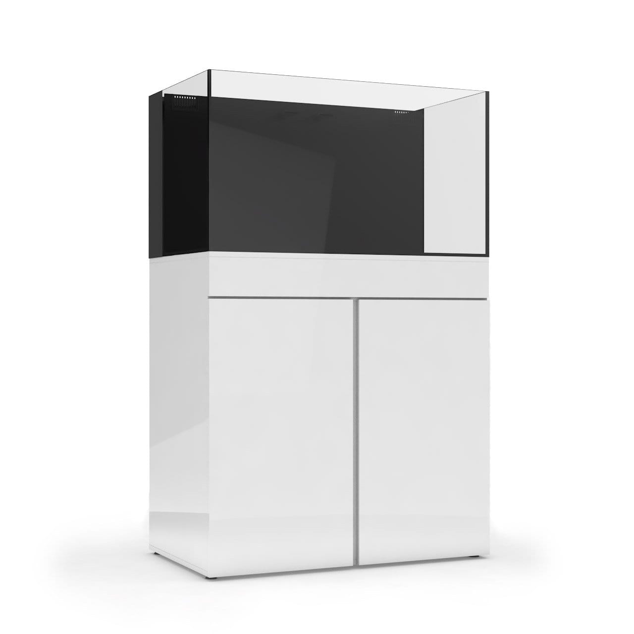 JBJ Rimless Flat Panel 65 Gallon Glass Aquarium with Stand & Cabinet