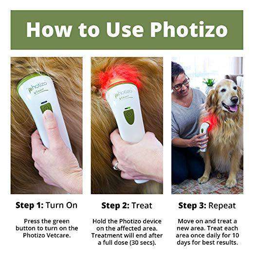 Photizo Vetcare Red and Infrared Animal Healing Light Therapy Laser New