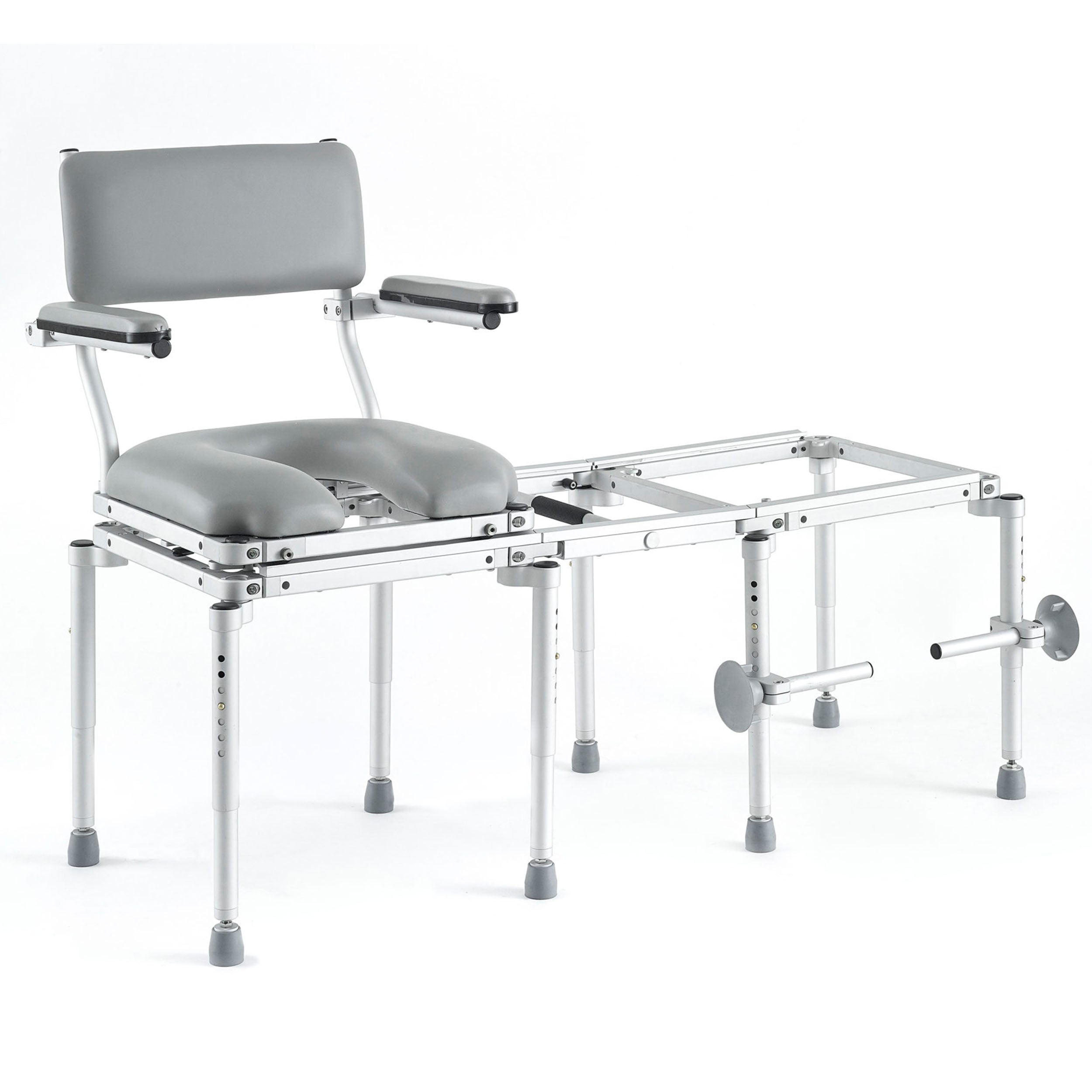 Nuprodx Multichair 5000 Stationary Tub/Slider System Transfer Bench