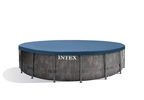 Intex Prism Frame Greywood Above Ground Pool 18 ft 26743EH