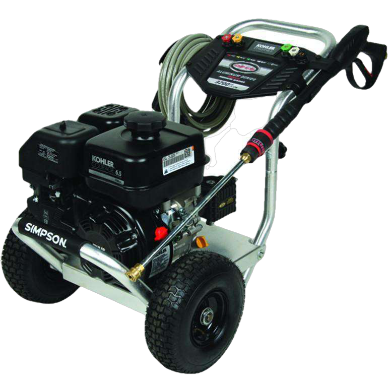 Simpson ALH3225 Aluminum 3200 PSI Kohler 2.5 GPM SH265 Gas Pressure Washer New