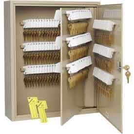MMF STEELMASTER® Unitag™ 400 Key Cabinet 201940003 Single Key Lock Sand
