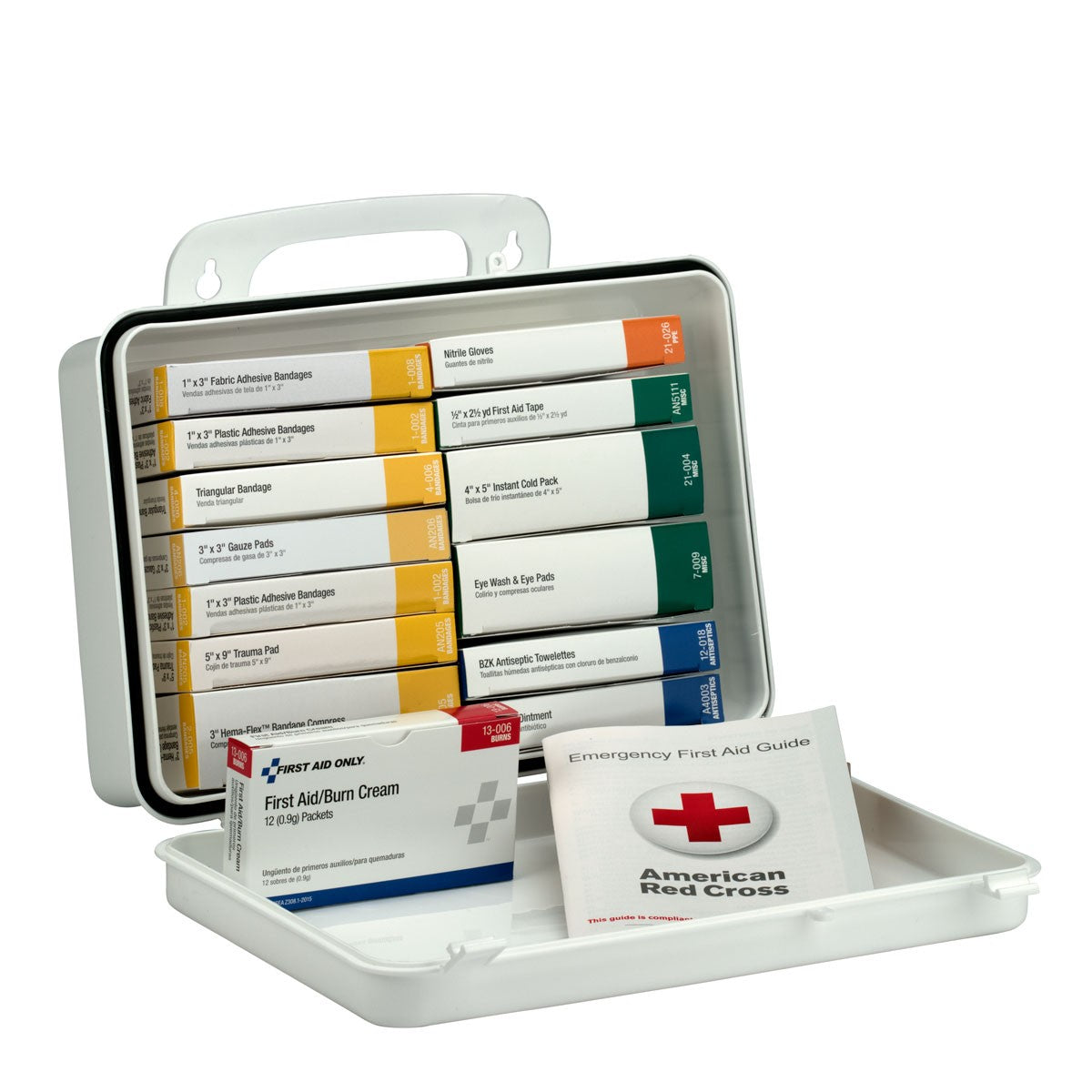 First Aid Only 16 Unit First Aid Kit, Plastic Case (5 per order)