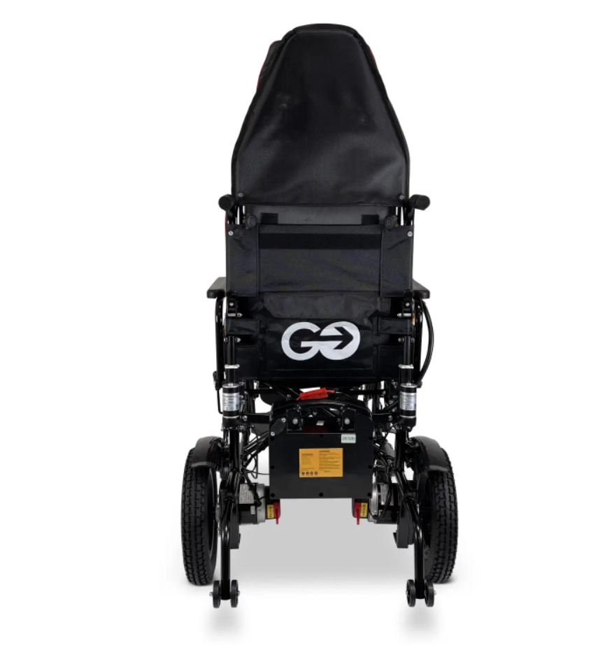 ComfyGO X-9 Max Electric Wheelchair with Automatic Recline 17 Mile Range New
