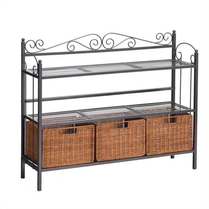 3-Drawer Baker's Rack