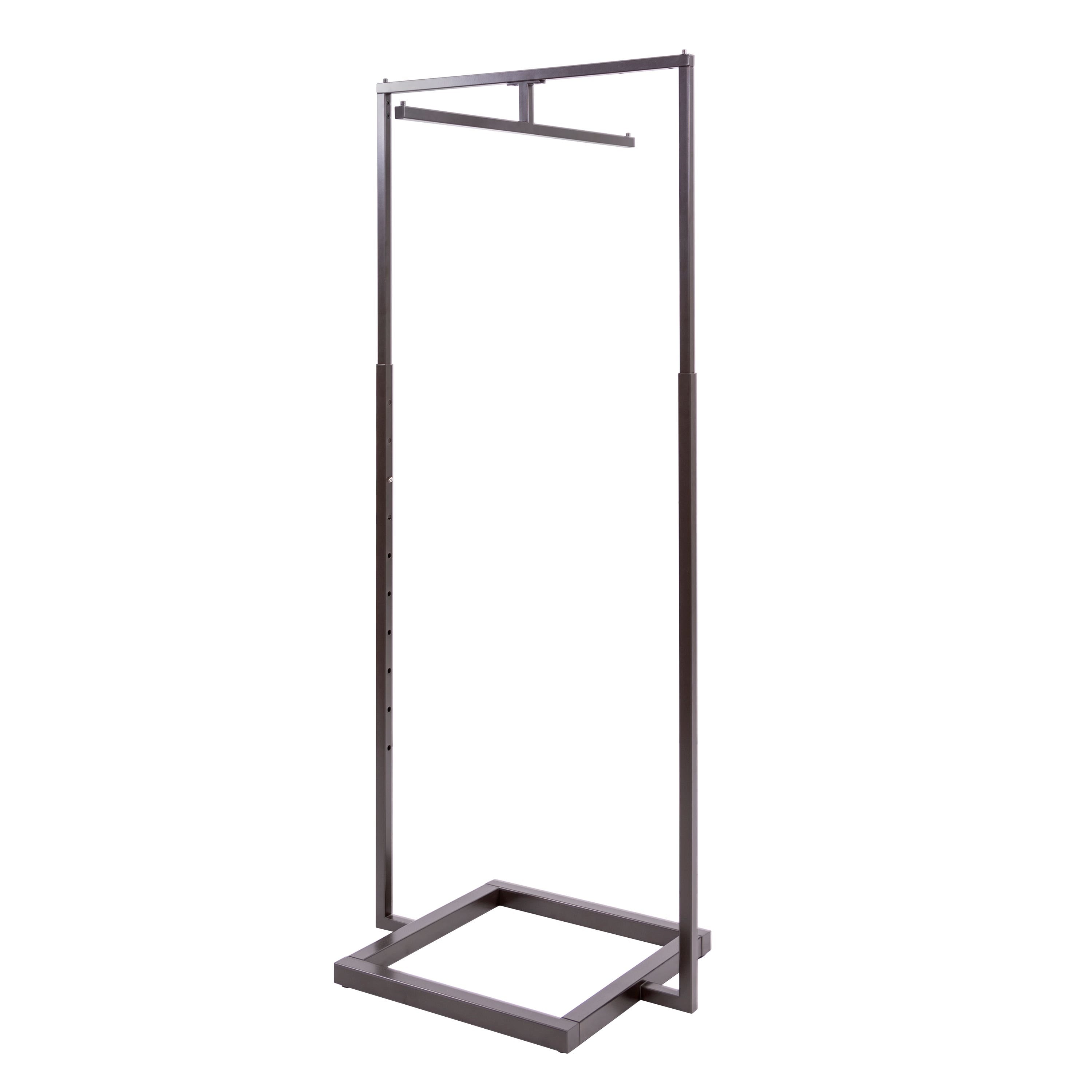 Econoco Linea Extended 2-Way Rack with Straight Bar with Adjustable Height