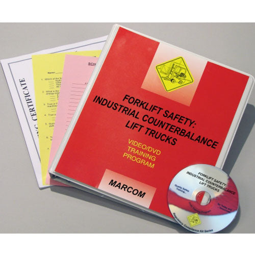 MARCOM Forklift Safety: Industrial Counterbalance Lift Trucks DVD Training Program