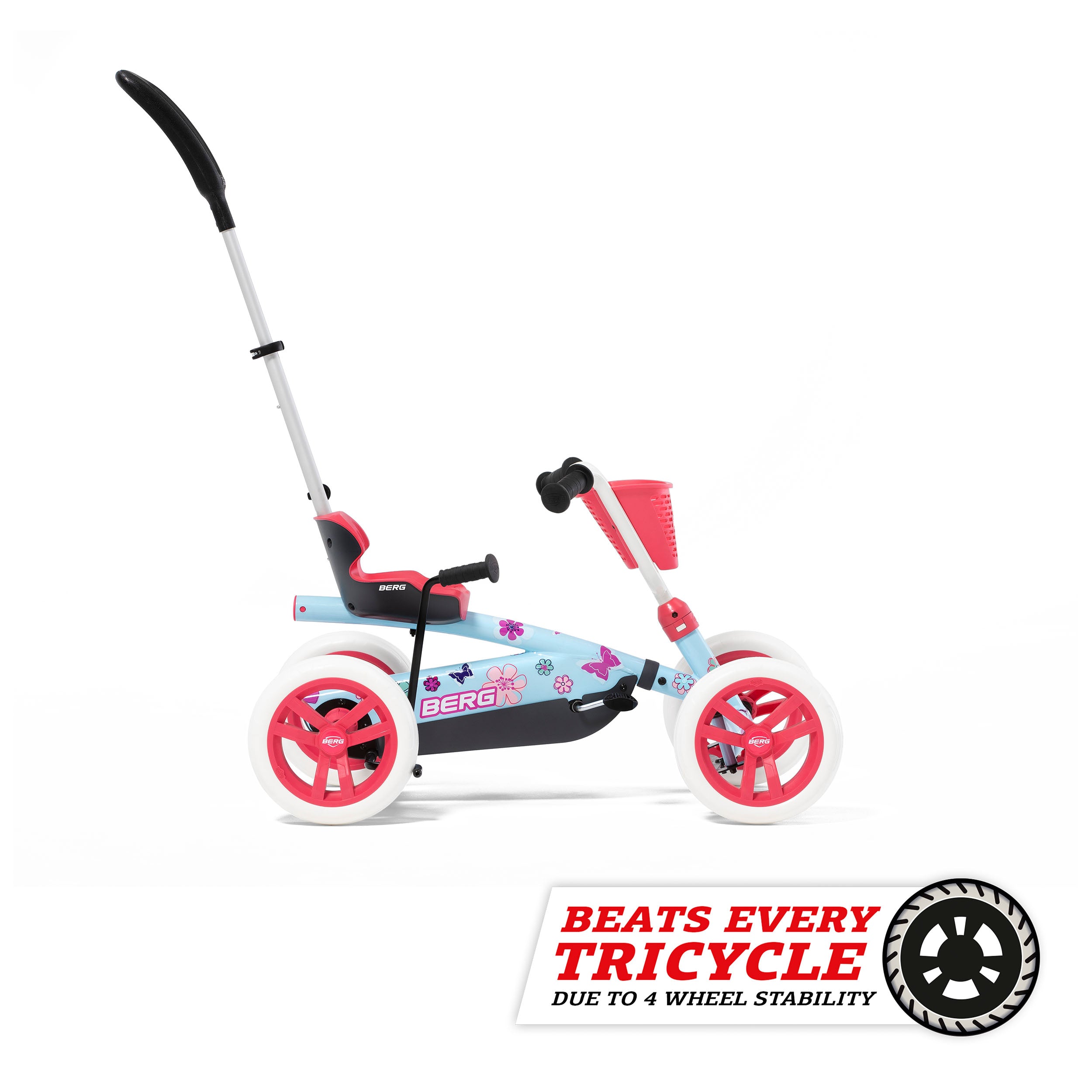 BERG Buzzy Bloom 2-In-1 Pedal Kart