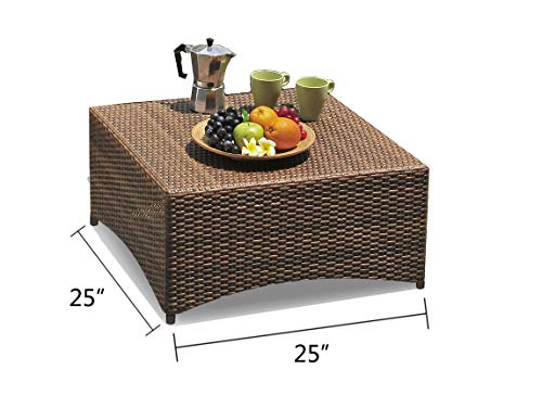 W Unlimited Studio Shine Collection Modular Sectional conversation set, 5 PCs, Dark Brown