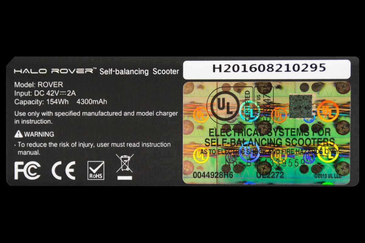 Halo Rover X Electric Hoverboard Bluetooth 8.5