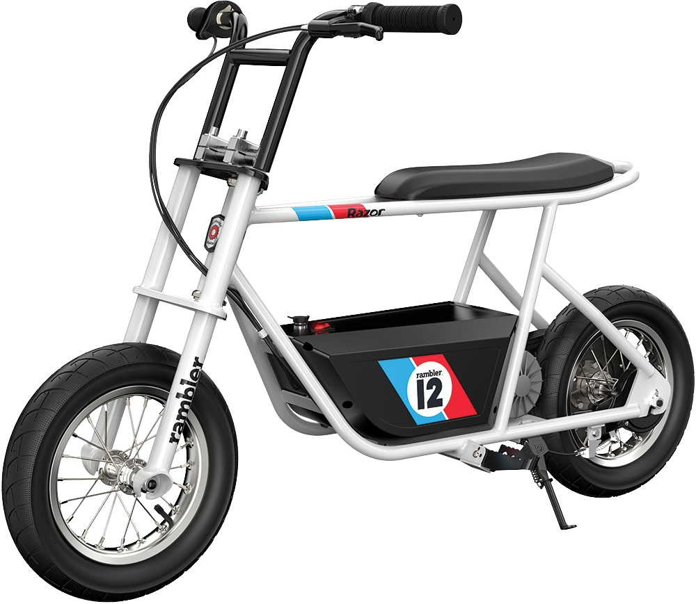 Razor Rambler 12 with Retro Style Up To 40 Minute Run Time 14 MPH Electric Mini Bike New