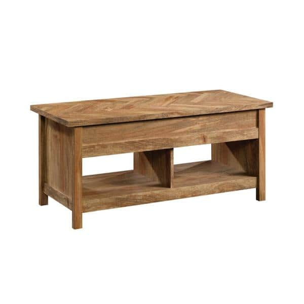 44 in.  Large Rectangle Composite Coffee Table with Lift Top