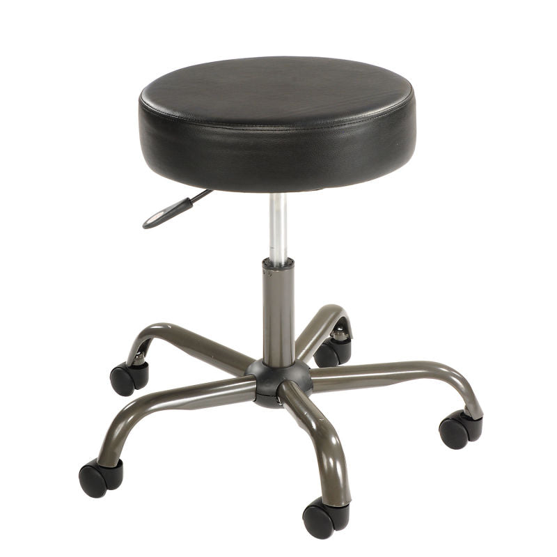 Interion® Antimicrobial Medical Stool - Vinyl - Black