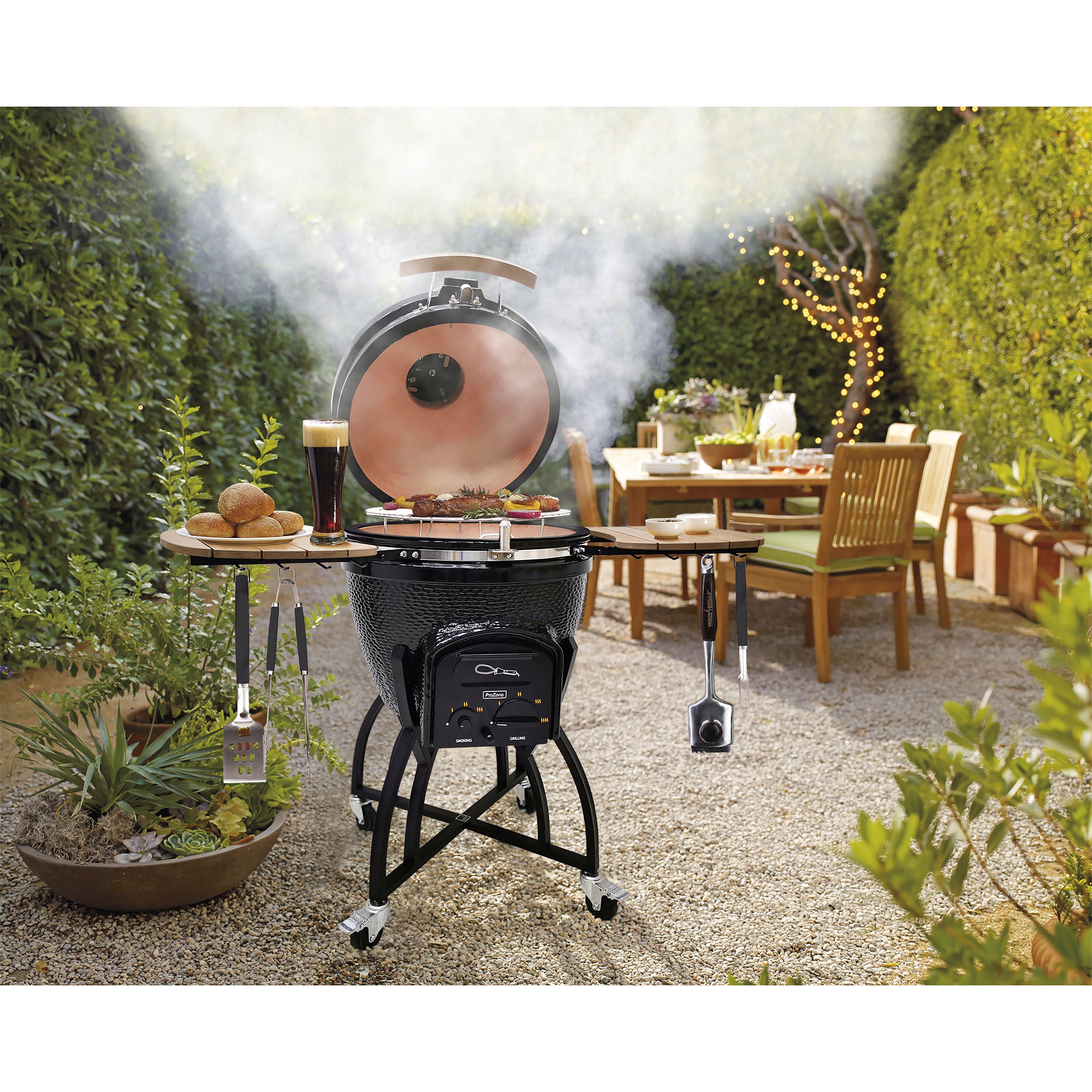Vision Grills C-Series Ceramic Kamado Charcoal Grill