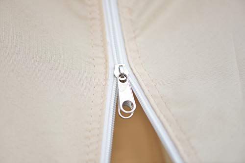 Outdoor Gazebo Tent,Patio Pop Up Gazebo 11' x 11'with Mosquito Netting Double Tiered Grill Canopy Shelter with UV Protection for Garden, Courtyard, Barbecue Area or Deck, Beige