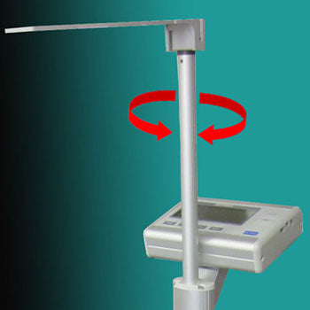 Befour WH-1061 Digital Column Scale with Integrated Height Rod