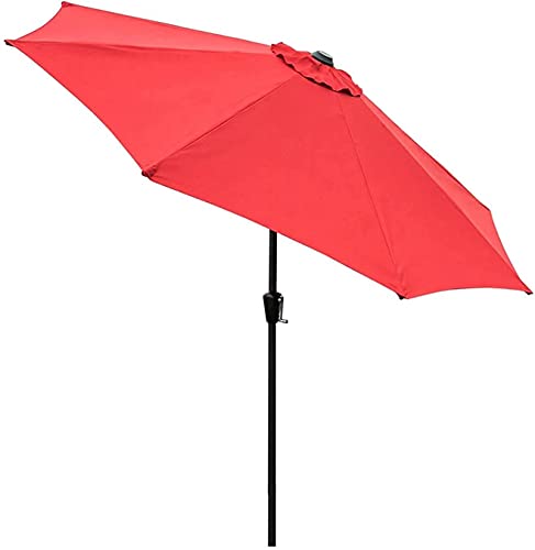 ンリアンに聞-花ラック Outside Umbrella for Patio Patio Umbrella Hand-Cranking Waterproof Folding Sunshade Outdoor Patio Umbrella